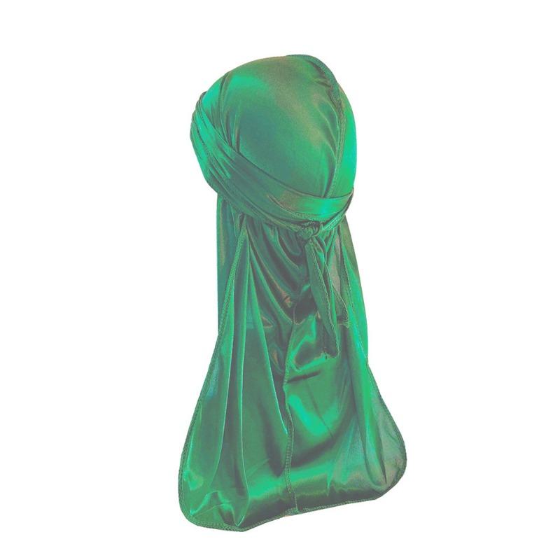 Уличный танцевальный велоспорт шарф на голову на резинке эластичный утолщенный плотный легкий тканевый длинный хвост шляпа SILKY DURAG