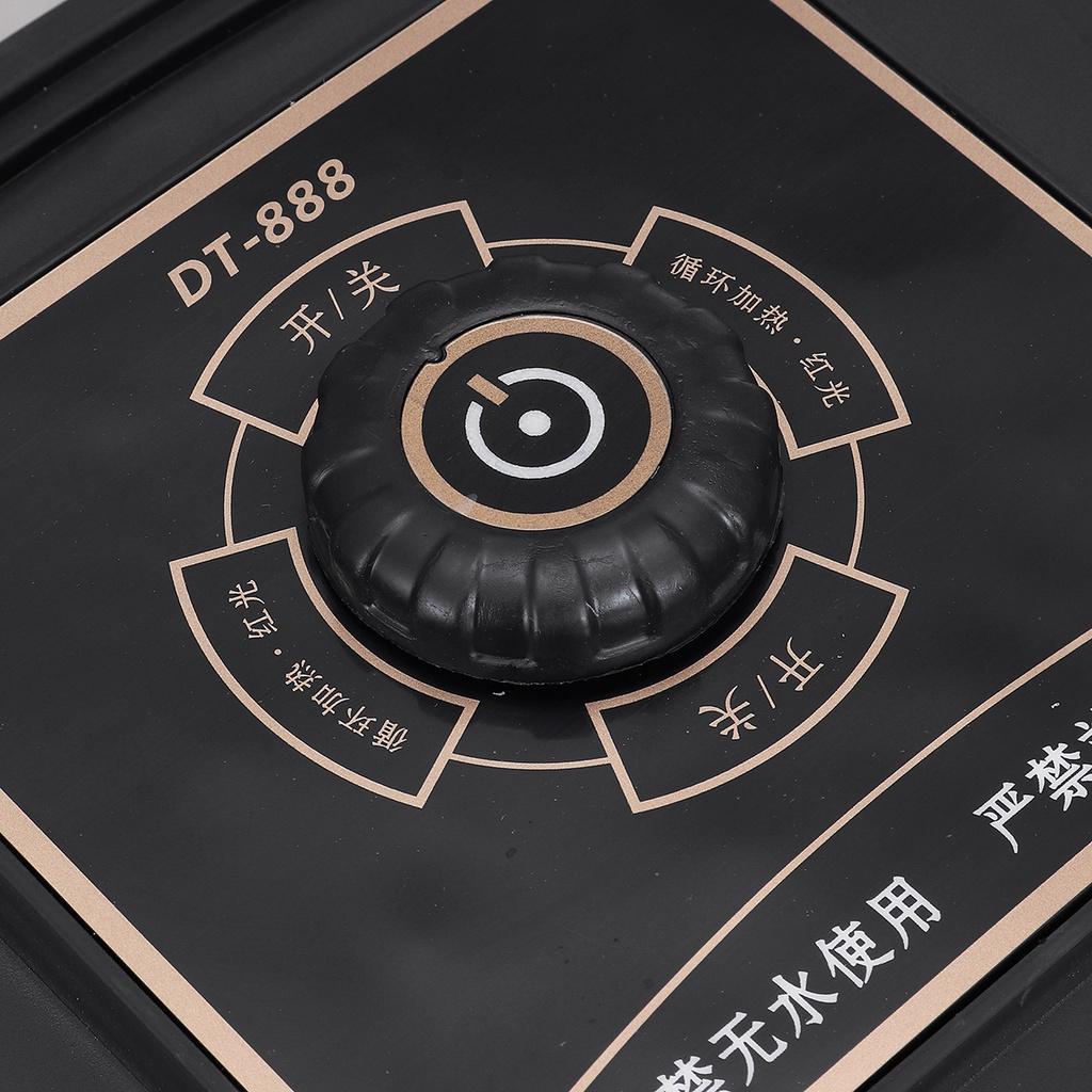 500 Вт Электрическая ванночка для ног Массажер Катящийся Вибрация Тепло Электрические Кислородные Пузырьки Для Снятия Напряжения Расслабление 38,5 x 31,5 x 21 см