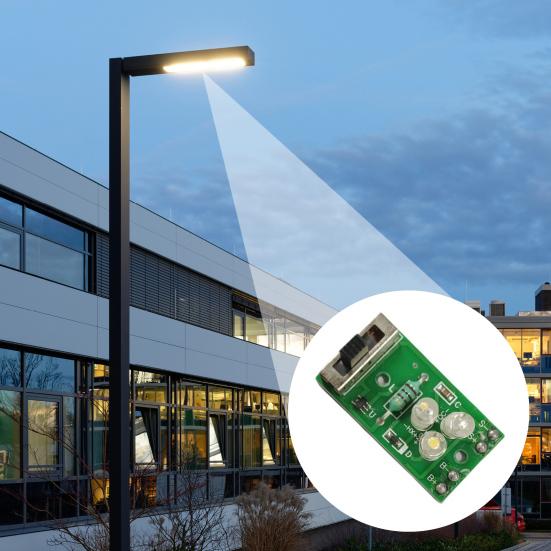 1.2V Панель управления солнечным светом PCBA Печатная плата DIY Сад на открытом воздухе