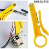 Multifunctional Useful Convenient Punch Down Network UTP Cable Cutter Stripper Mini Plier Wire Stripper Heads