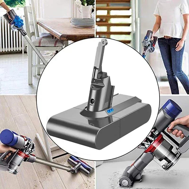 100% НОВЫЙ для Dyson V8 21,6 В Оригинальная сменная батарея для ручного пылесоса Dyson V8 Absolute Cord-Free