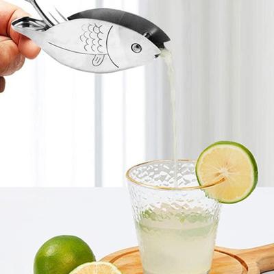 Yousheng Lemon Juicer Ручная соковыжималка для апельсина, лайма, граната Портативная ручная соковыжималка в форме рыбы для приготовления коктейлей