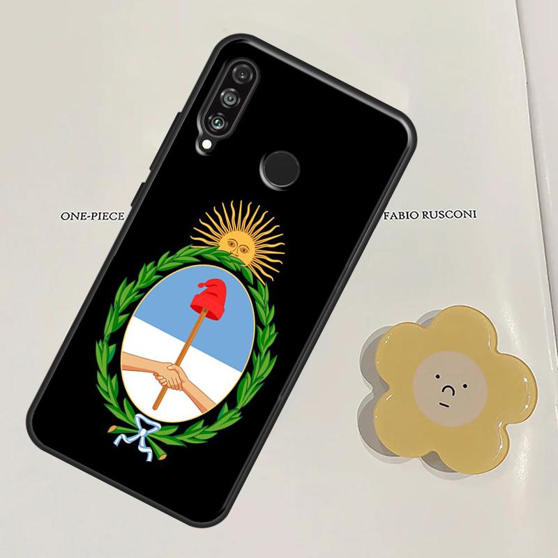 Чехол с флагом Аргентины для Huawei Nova 11 9 10 SE Y60 Y70 Y90 Y61 Y91 Nova 3i 7i 8i 11i P20 P40 Lite P30 Pro
