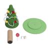Cat Scratching Post Xmas Tree Style Sisal Protect Furniture Stable Structure Cat Tree Scratch Post for Home Indoor
