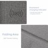 15W Wireless Charging Mouse Pad Foldable Wireless Desktop Charger  Travel