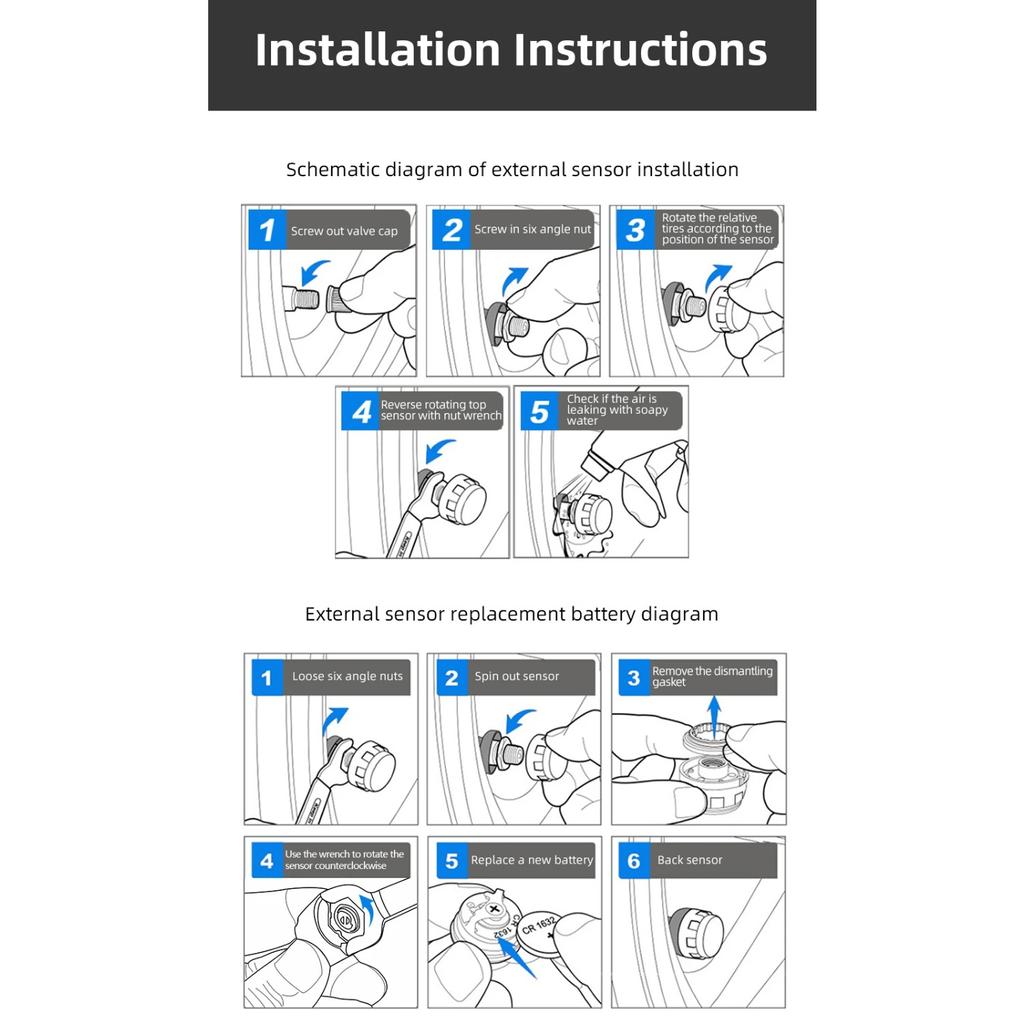 Автомобильный TPMS прикуриватель беспроводной универсальный TPMS USB цифровой tpms система сигнализации давления в шинах 4 внешних внутренних датчика