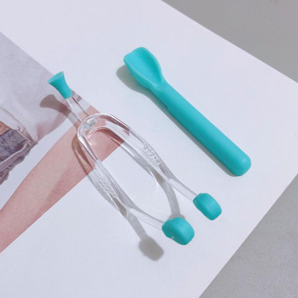 Contact Lens Remover Inserter Suction Cup Device RGP with Carrying Case Blue