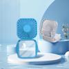 Adjustable Portable Handheld Fan With Vanity Mirror Pocket Fan Personal Desk Fan  Summer Gift