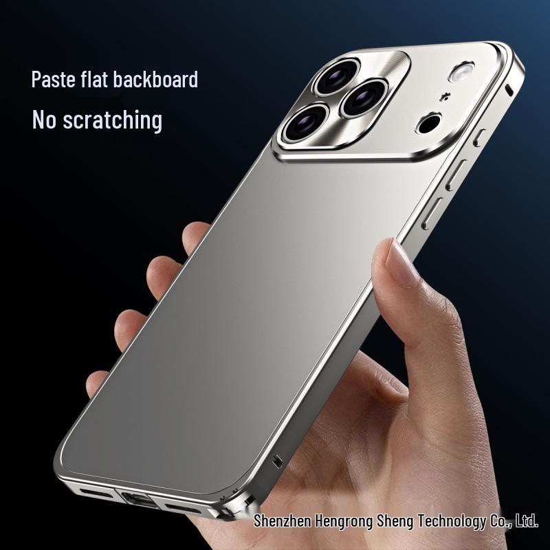 Матовый металлический ударопрочный чехол для iPhone 17 Pro Max