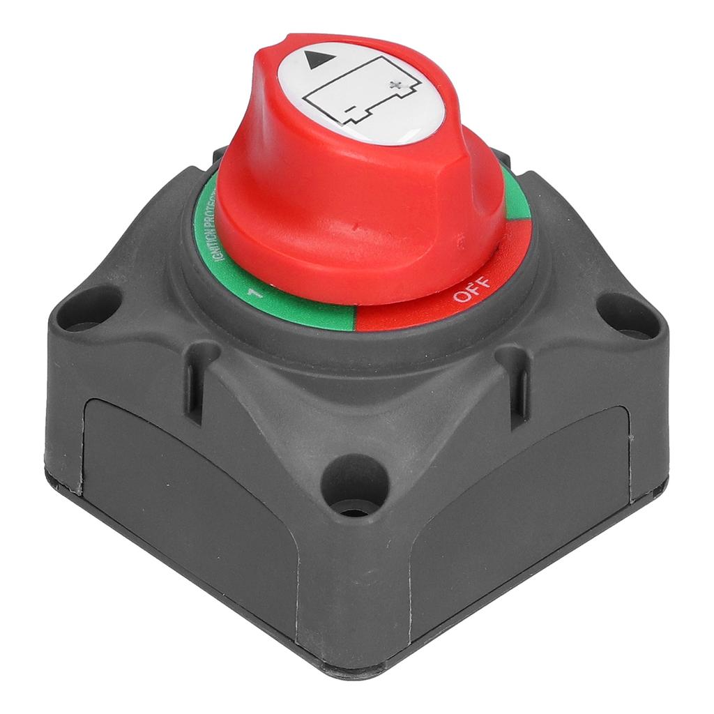 12V 3‑Gear Battery Disconnect Isolator Switch 8‑50V On Off Rotary ABS for Yacht Car Train