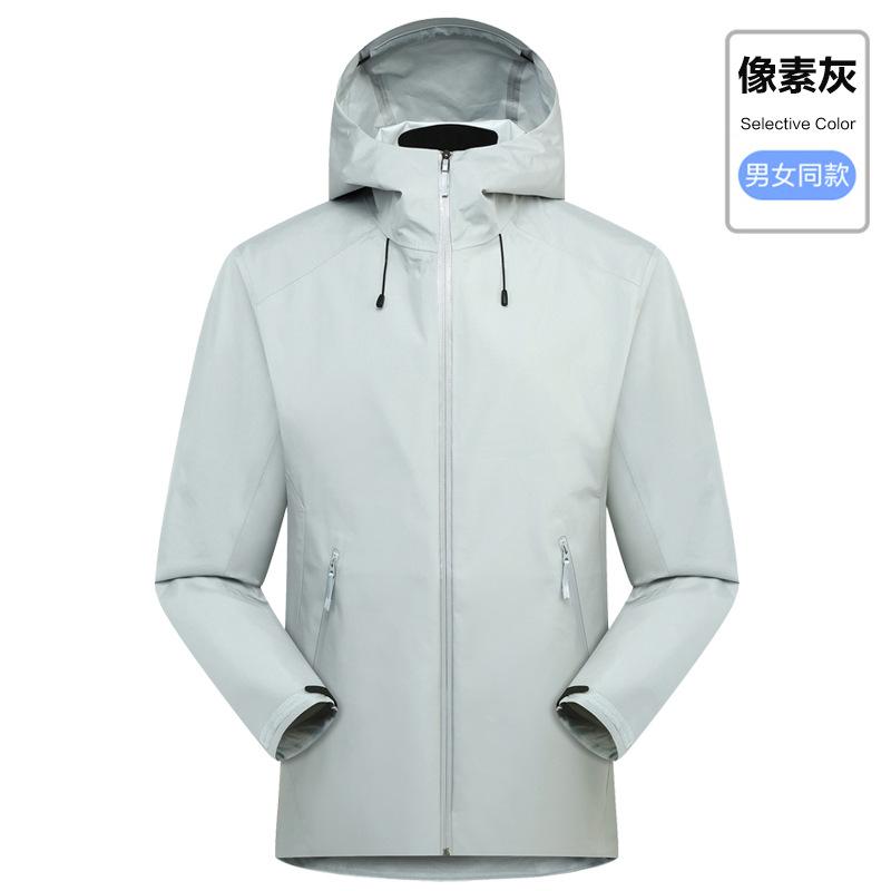 Немаркированная высококачественная однослойная куртка Niaojia LT Outdoor, мужская куртка для альпинизма, трехслойная ламинированная резиновая куртка