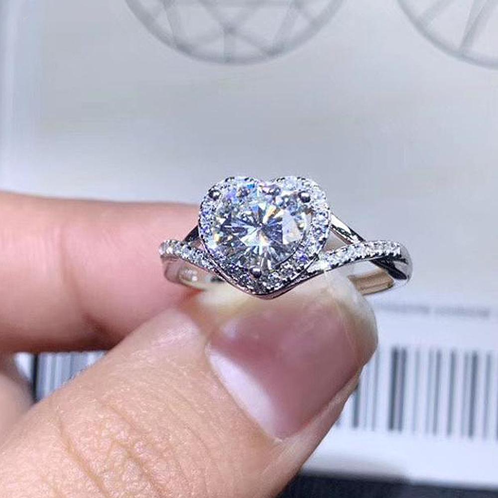 Новые кольца с сердечками для женщин, 2022, обручальные, свадебные, новые кольца, годовщина свадьбы, подарок любви, модные роскошные ювелирные изделия