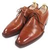 Отличные кожаные туфли Santoni Ограниченная серия Коричневая кожа Мужские 7.5 Б/у