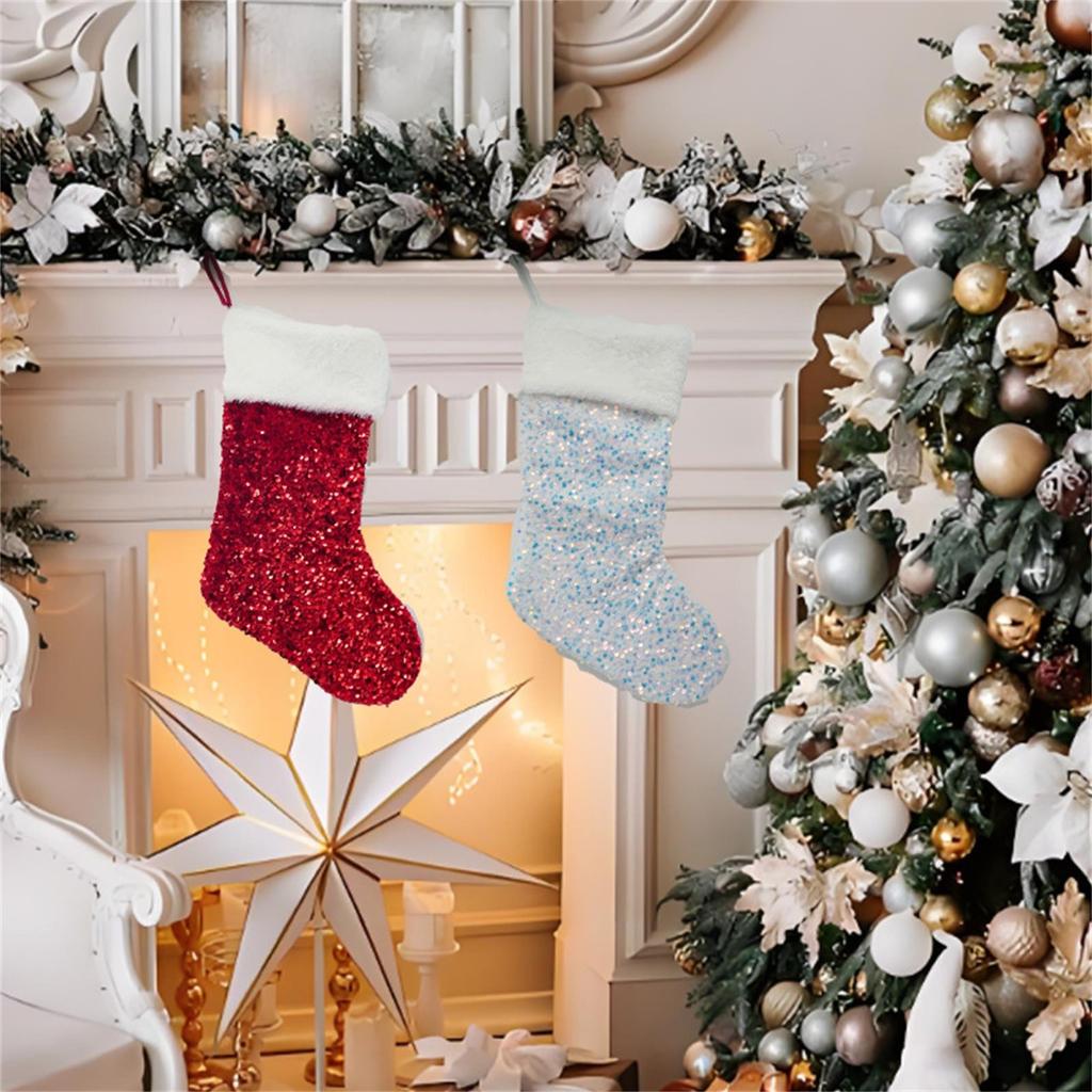 Christmas Decorations Christmas Stockings Home Decoration Christmas Stockings Pendants Children's Christmas Gift Bags
