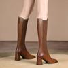 Сапоги-чулки женские высокие сапоги сексуальные новые осенне-зимние женские длинные туфли для женщин элегантные высокие сапоги эластичные горячие готические
