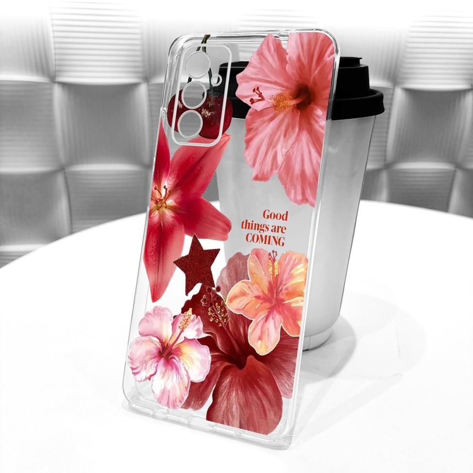 Transparent For Samsung M13 4G SM-M135F Case For Samsung Galaxy M13 4G Cover Cute Cat Fashion Butterfly Funny Painted Casing