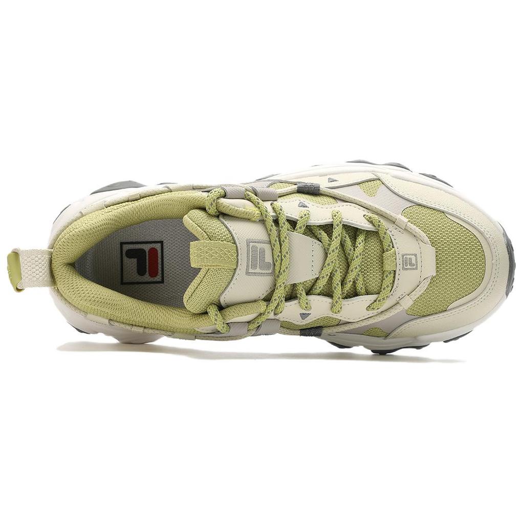 Fila Fluid 5 Cat Paw Simple Versatile Low-Top Dad Shoes Women Sneaker Green F12W412105FPB