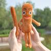Ключницы-игрушки Тунг Тунг Сахур Плюшевые игрушки-брелки Кавайная акула Плюшевые игрушки Аниме Кукла-подвеска Акула Фигурка