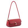 High-end Red Baguette Bag, A Niche Underarm Bag for Women, A Single-shoulder Wedding Bag for Brides