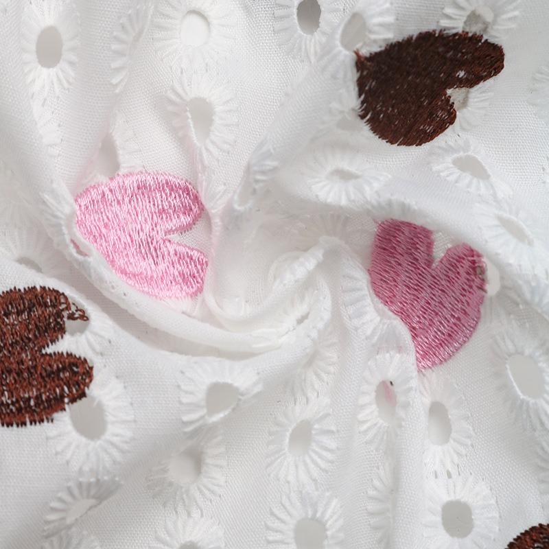 Женская летняя повседневная модная рубашка с пышными рукавами и квадратным воротником Love Square