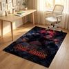 Personalized Crystal Velvet Carpet,Jujutsu Kaisen Custom Printed Name, Plush Area Rug For Home Indoor Decor