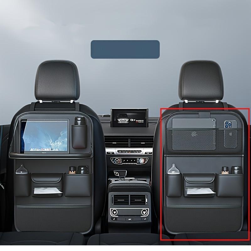 2026 New Car Seat Back Organizer Multi Pocket Storage Tablet Cup Holders Fit Car Suv Phones Bottles Snacks Books Vehicle Gift