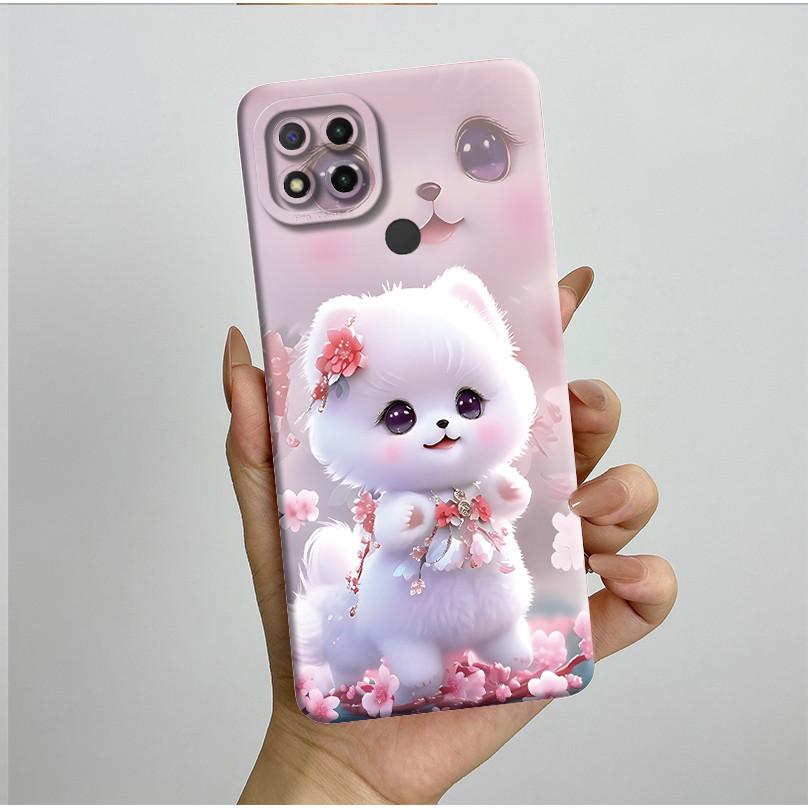 Phone Cases For Xiaomi Redmi 9C NFC 10A Fashion Butterfly Flowers Soft Silicone Back Cover For Redmi 9C Shockproof Coques Fundas