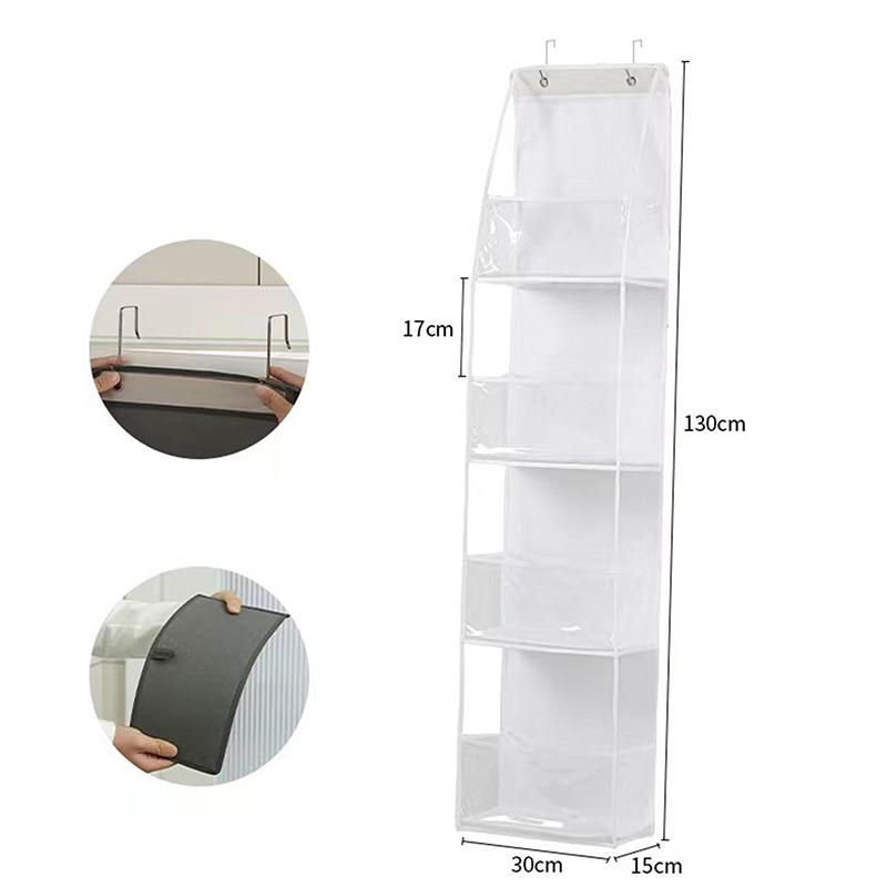 Многофункциональная тканевая подвесная сумка для хранения за дверью, многослойная подвесная сумка для хранения, разный органайзер для хранения, подвесная сумка