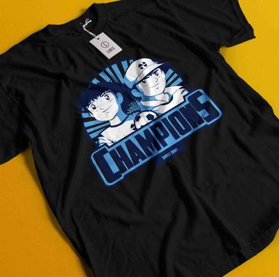 New Captain Tsubasa T-Shirt Soccer Manga Tshirt Japanese Anime Football Unisex Tee