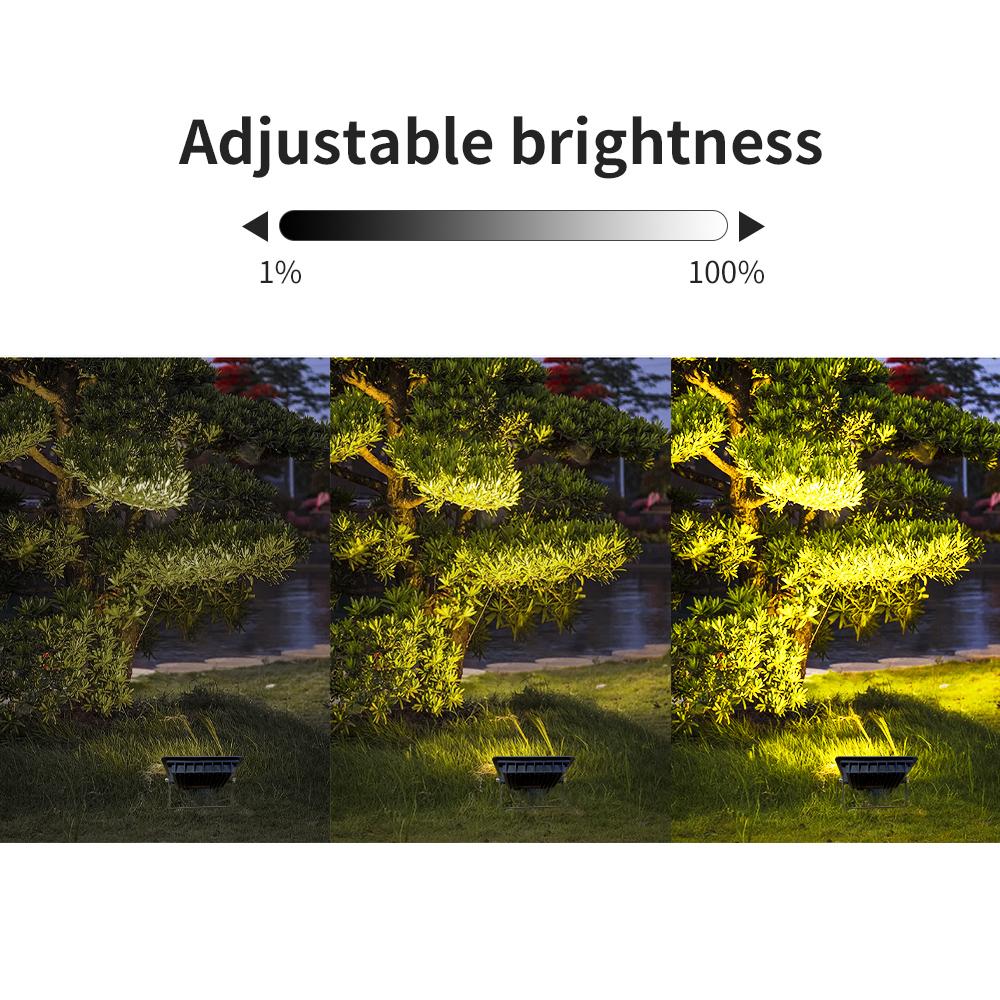 Светодиодный RGB прожектор Smart Reflector 30 Вт 50 Вт 100 Вт Водонепроницаемый уличный прожектор Настенное освещение Tuya WIFI Управление проектором Сад