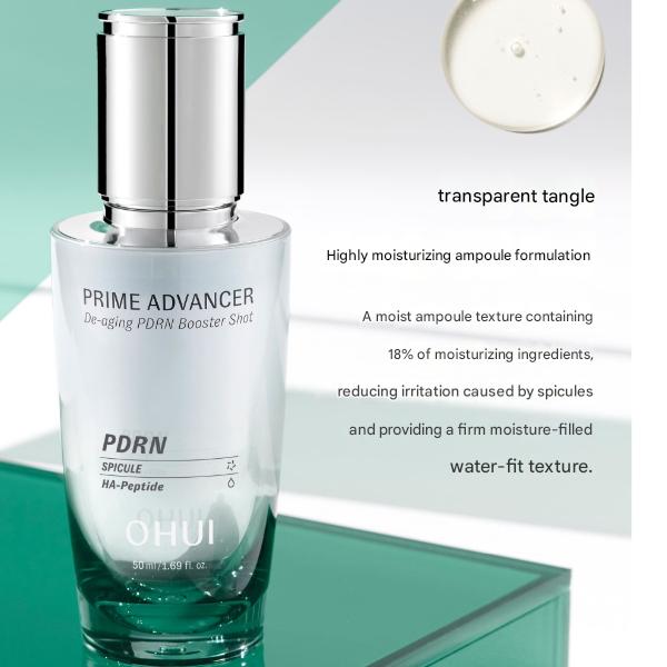 Ohui Prime Advancer Омолаживающий PDRN Бустер-шот (50мл) (3 варианта)