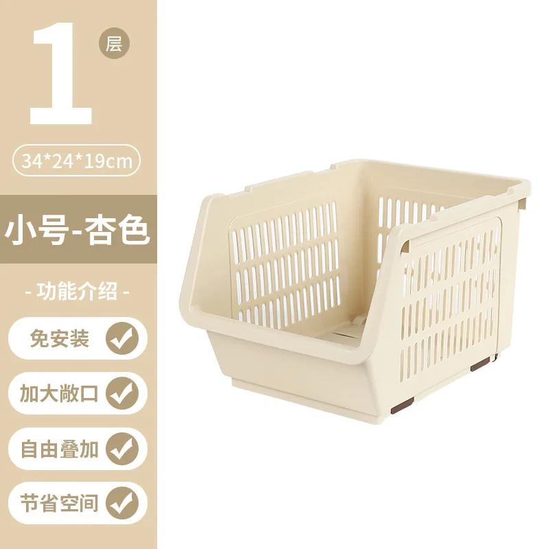 Кухонная многоуровневая стойка для хранения овощей и фруктов, многофункциональная, суперпозиционная, передвижная корзина для хранения бытового мусора