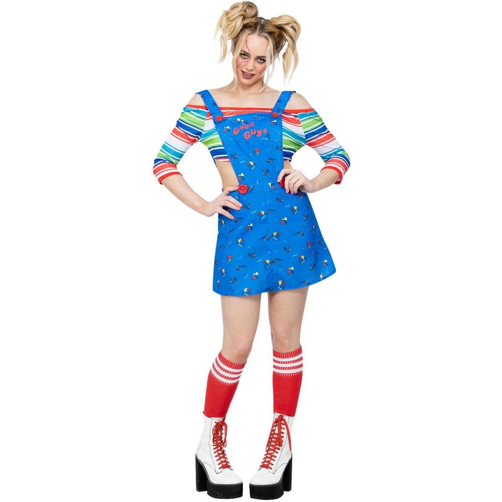 Chucky Womens/Ladies Costume Dress