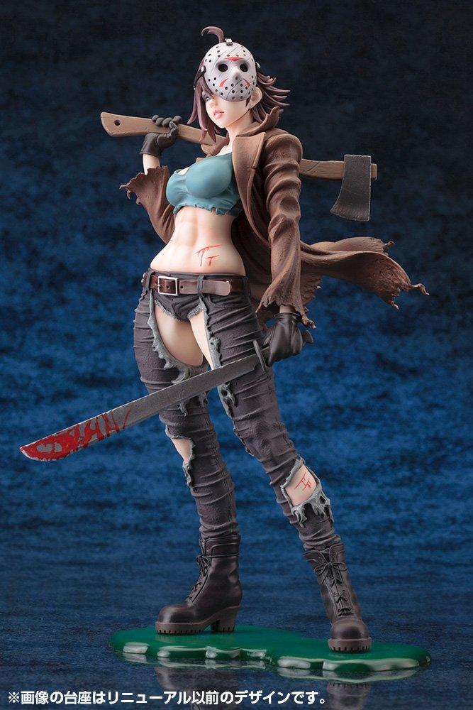 Kotobukiya Freddy Jason Horror Bishoujo Jason Voorhees Second Edition Scale PVC Painted Complete Figure vs. 1/7
