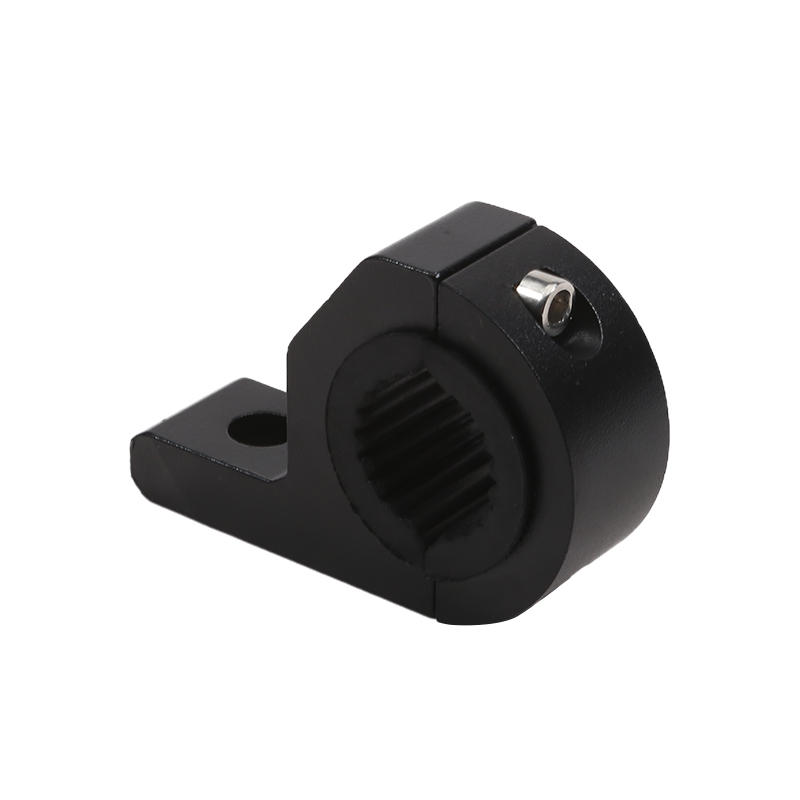 Universal Motorcycle LED Spotlight Mount Bracket - 360° Rotating Aluminum Clamp with Expansion Fixing, Shockproof for Off-Road & Street Use