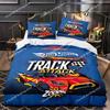 3D-печатное постельное белье с изображением Монстр-трака Hot Wheel: пододеяльник, наволочка, комплект постельного белья Размеры: односпальный, полуторный, двуспальный, евро, кинг. Для декора спальни