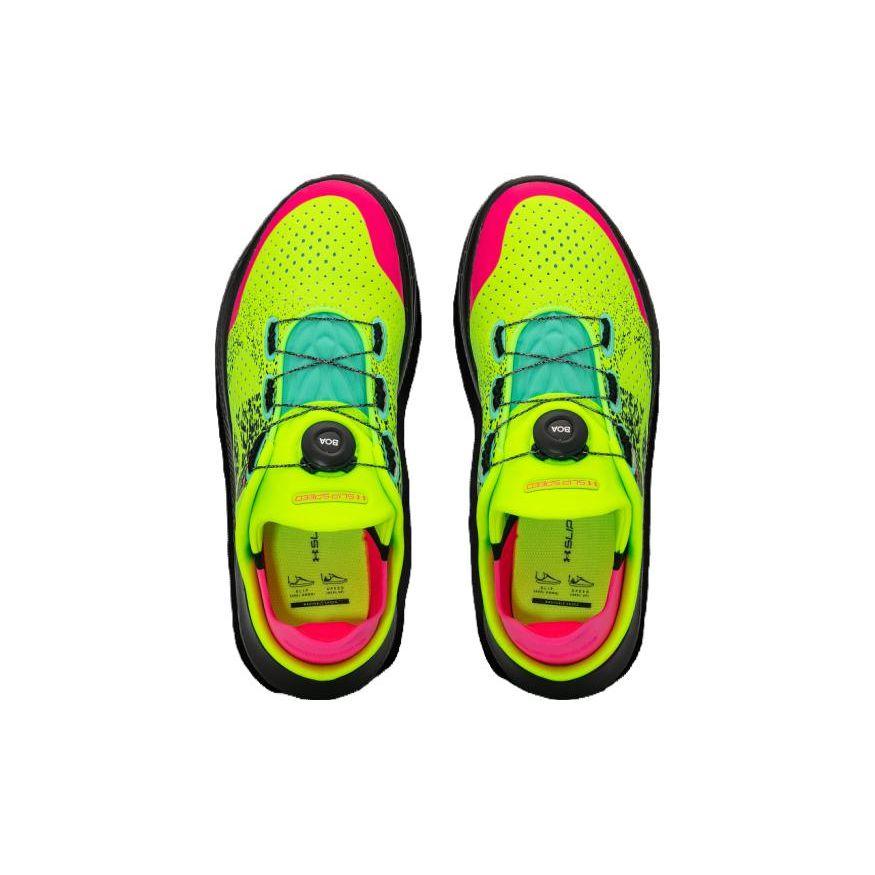 Under Armour Унисекс Тренировочные кроссовки UA Flow Slipspeed Лаймовый Всплеск Черный 3027057-300