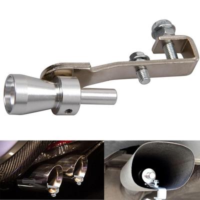 Универсальный серебристый 18 мм S Turbo Sound Whistle глушитель выхлопная труба клапан сброса давления выхлопные системы(Мотоцикл) Оборудование