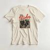 Футболка The Strokes Ретро Логотип Инди-рок Группа Винтажный Графический Принт Повседневная Хлопок Короткий Рукав Унисекс Уличная Одежда Футболка