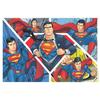 Clementoni - Superman - Puzzles 104 Pièces - Maxi Super Color - Puzzle enfant - Dès 4 ans - 45x62cm