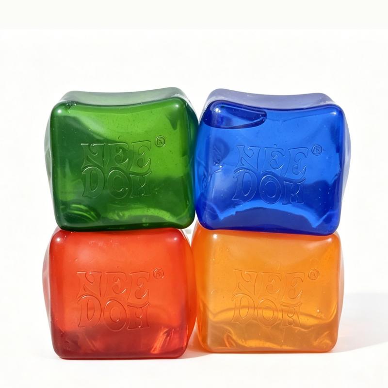Needoh Dr Pepper Nice Cube Drop Аромат газировки Мальтоза Сквиши Игрушки Медленно поднимающиеся Снятие стресса Против тревожности Сенсорная игрушка для кончиков пальцев