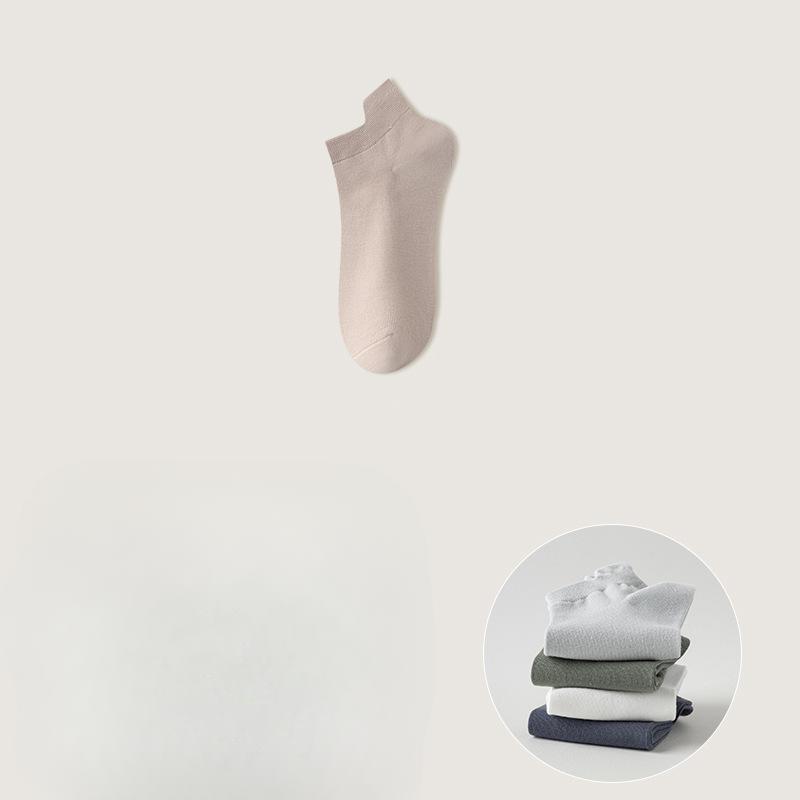 Мужские невидимые короткие носки, влагопоглощающие и устойчивые к запаху бесшовные носки, хлопковые носки с эффектом лифтинга ушей, дышащие спортивные носки с коротким рукавом и низким верхом