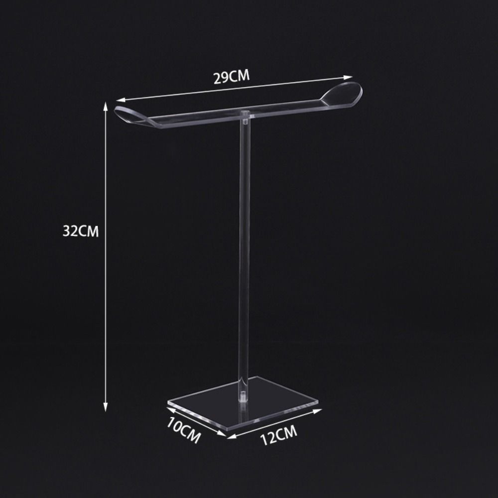 Acrylic Headband Holder Rack Detachable Hairband Organizer Durable Display Shelf