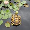 Floating Resin Tortoise Figurine Pond Statue Outdoor Accessories Float Tortoise Funny Craft for Garden Park Pool Pond