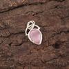 Pink Cat'S Eye Stone 925 Sterling Silver Elegant Sisters Gift Trendy New Pendant PP-56-36