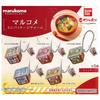 Marukome Mini Package Charm x All 5 Types Set Full Comp Gacha Gacha Capsule Toy One Size