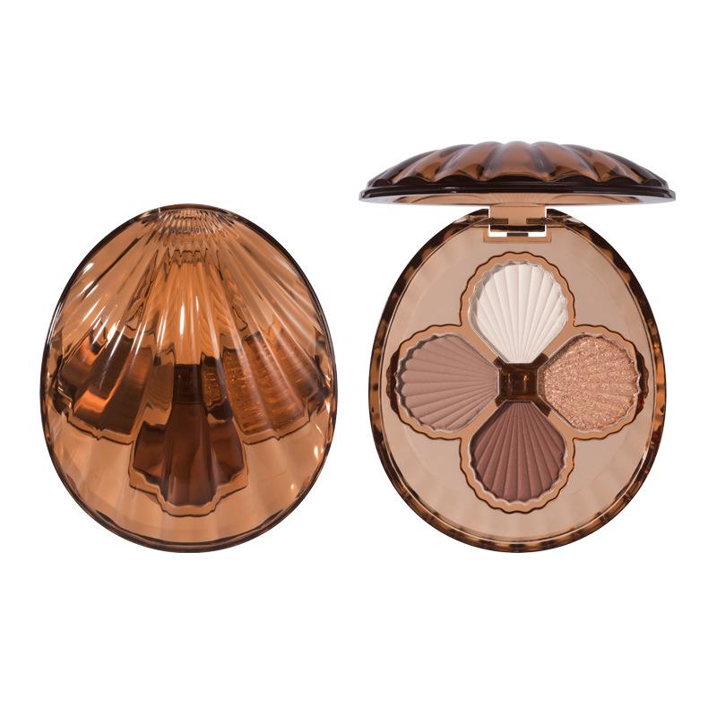 The Shell Eye Shadow Quad Is Durable, Delicate and Easy To Faint. Students and Girls Create Attractive Eye Makeup