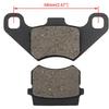 KT196 Brake Master Cylinder With Brake Caliper Pads Assembly Compatible With 196Cc 6.5Hp Coleman KT196 Go Kart 200GK Go Cart Powersports Parts