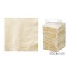 Daikoku Kogyo 4-fold Napkins, Unbleached, 25 x 25 cm, 500 count