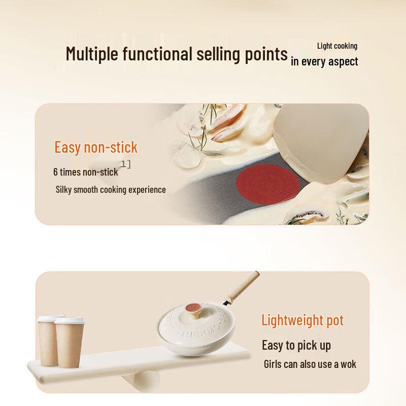 SUPOR Maifan Stone Non-Stick Frying Pan